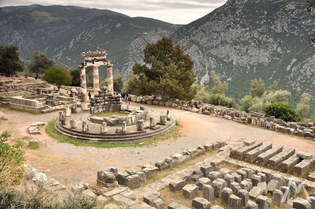 Delphi in Greece, a UNESCO world heritage site