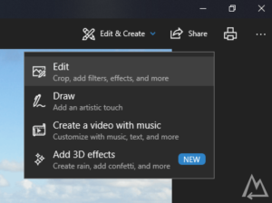 How to take pictures: After effects on Windows