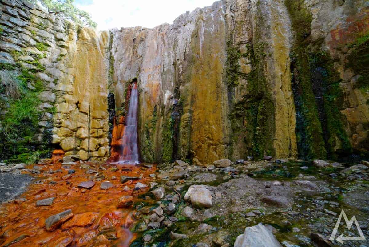 Cascada de los Colores, La Palma, Canary Islands, Spain