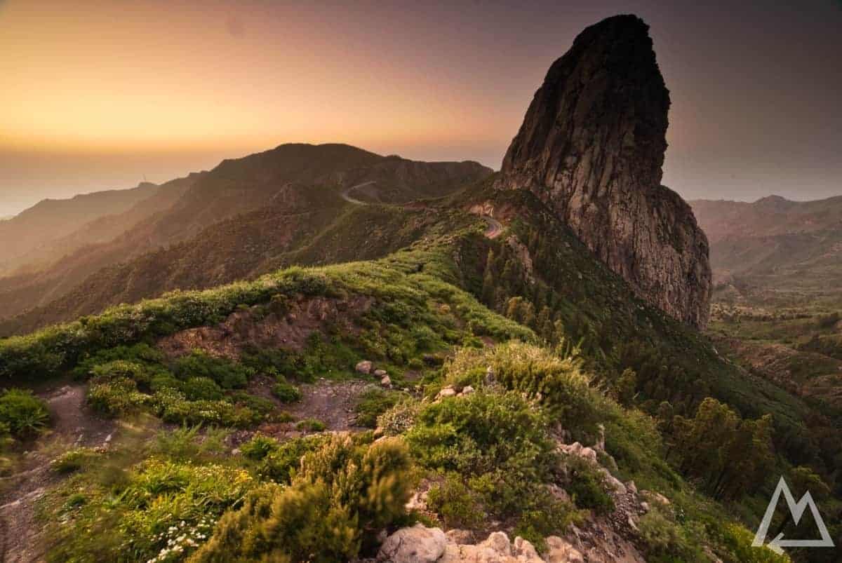 Roque de Agando, La Gomera, Canary Islands, Spain